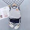 Pure cotton boys and girls suit